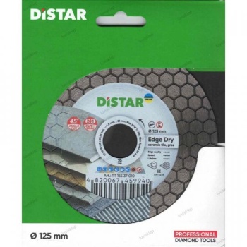 Teemantketas d-125x1,6x25x22mm EDGE DRY täismassplaadile 45 kraadi lõikamiseks