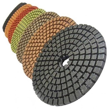 Teemant poleerketas d-100mm K100 kuiv, 1tk (kollane)