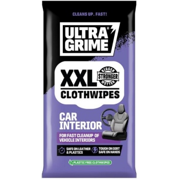 ULTRAGRIME XXL CAR INTERIOR AUTOSALONGI PUHASTUSLAPID 20TK/PAKK 