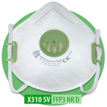 Respiraator Oxyline FFP3 klapiga