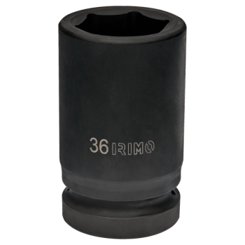 Kuuskant pikk löökpadrunvõti 46mm 1" Irimo