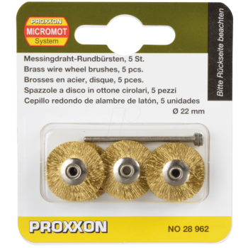 MESSINGHARI 22MM 5TK PROXXON 28962