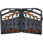 TORX, HEX T-KÄEPIDE KOMPL. 16 osa