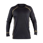 Meeste sooja pesu särk pikkade varrukatega CAT BS74/BS67 must XL