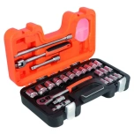 Padrunite komplekt 1/2" Spline pofiiliga 24 osa