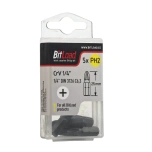  KRUVIKEERAJA OTSAK PH2 25MM 5TK BITLOAD