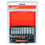Padrunite 4-13mm ja otsakute PH,HEX,TORX kmpl. 1/4" 37 osa jaepakend