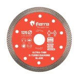 Ferra üliõhuke X-Turbo teemantketas kuiv- ja märglõikeks, 125mm