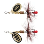 Pöörlev X-Fish Termite №2 4.5g Nikel gold