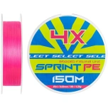 Nöör SELECT Sprint PE 4X Pink 150m #0,4/0,08mm 9lb/4,2kg, roosa