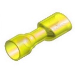 TERMOKAHANEV JUHTMEOTSIK LAPIK "EMA" KAETUD KOLLANE 6,3X0,8MM BLISTER 5TK M+ 