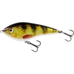 Jerk-lant WESTIN Swim Glidebait 8cm 16g Suspending Real Perch 