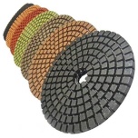 Teemant poleerketas d-100mm K100 kuiv, 1tk (kollane)