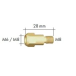 Kontaktsuudmiku adapter MB36 M6, Binzel