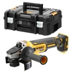 Dewalt 18V NURKLIHVIJA XR 125MM AINULT MASIN + t-stak kohver BRUSHLESS