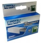 Klambrid 140/10 2000tk 10,6x1,3mm, roheline, pappkarbis, Rapid