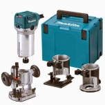 Ülafrees/servafrees Makita RT0700CX5J, komplekt