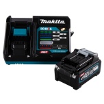 Aku ja laadija komplekt Makita 191J65-4, 40V, XGT (BL4040 + DC40RA)