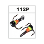 Värvikolmik MERMAID (Mustad) nr.12 silmaga värv 112P