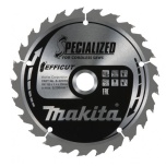 Makita T.C.T saeketas 165X1.4X20mm 23° T25