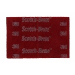 Karukeel leht, Scotch-Brite HP-HP 7447 PRO viim.leht punane VFN 152x228mm