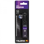 Tajima 18mm varutera DORA Razar Black Blades, 10 tk.