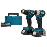 Combokit Makita DLX2423AJ – 2 akuga