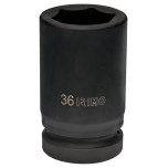 Kuuskant pikk löökpadrunvõti 38mm 1" Irimo
