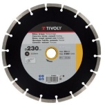 Teemantketas Tivoly segment 230x22,2x2mm