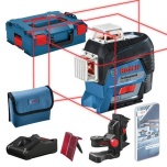 Ristjoonlaser 3D Bosch GLL 3-80 C, (1x2.0Ah), BM1