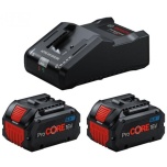  Akud + laadija Bosch GBA 18V / 2x8.0Ah ProCORE 18V + GAL 18V-160 