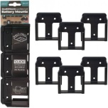 StealthMounts aku hoidik Makita 18V akudele 6tk (must)